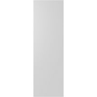Ekena Millwork 12 W 44 H True Fit PVC horizontalna letvica modernog stila fiksne kapke za montiranje,