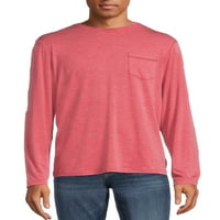 George Muška duga rukav dnevni džep T-Shirt