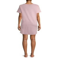 George Essentials ženska Noćna suknja za vrat od organskog pamuka