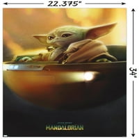 Star Wars: Mandalorijska sezona - Grogu u Pod zidnom posteru, 22.375 34