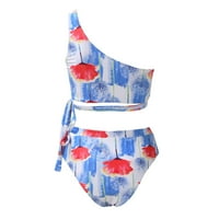 Žene Bandeau Bandage Bikini Set Sklekovi Brazilski Kupaći Kostimi Kupaći Kostim