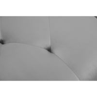 115 stilski minimalistički kauč na razvlačenje, baršunasti spavač Futon krevet sa reverzibilnom Ležaljkom
