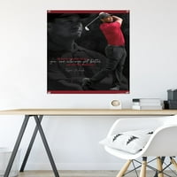 Tiger Woods - uvijek dobijte bolji zidni poster s pushpinsom, 22.375 34