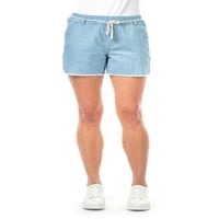 S. Polo Assn. Meke kratke hlače od Šambra srednjeg rasta 4,5 unutrašnji šav za žene