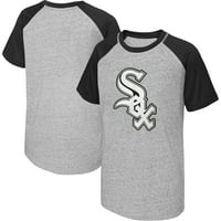 MLB MLB produkcije Heather Grey and Black Chicago bijele pa mbsg majica