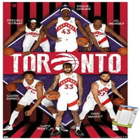 Toronto Raptors-Timski Zidni Poster, 22.375 34