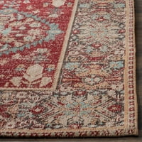 Klasična vintage Talia Tradicionalni tepih, crveni multi, 8 '10'