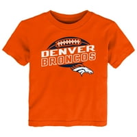 Toddler Narandžasta Denver Broncos Fudbalska Majica