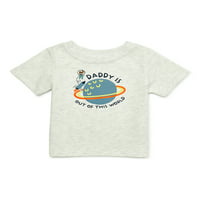 Garanimals Baby Boy Kratka Rukava Grafička Majica, Veličine 0 Mjeseci