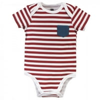 Hudson Baby dojenčad Boy pamučni bodysuits 3PK, francuski pas, 12-mjeseci