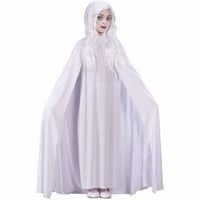 Zabaviti svjetski gossamer Ghost Girl Halloween Fanchine-haljina kostim za dijete, L