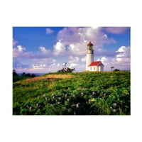 Lighthouse 1 Canvas Art Dennisa Fratesa