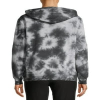 Nema granica Juniors Tie Dye Pulover Hoodie