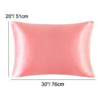 Jedinstvene povoljne usluge Satin set patentnih zatvarača jastučnice za zatvaranje lagane koralj 20 x30