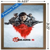 Gears - Ključni umjetnički zidni poster, 14.725 22.375