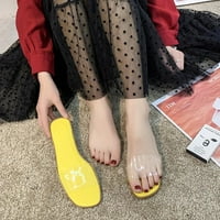 Orchip Women Flat Heel Flip papuče odrasli Clear Sandals