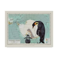 Zaštitni znak likovne umjetnosti' Antarktika ' platnena Umjetnost Jane Wilson