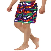 Jedinstvene povoljne muške ljetne hlače za plivanje u boji s elastičnim strukom