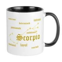 CafePress-Scorpio šolja-keramička kafa čaj novost šolja šolja Oz