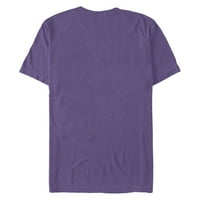 Little floating ghost Mens purpurne grafičke majice-dizajn Humans XL