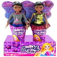 Sparkle Girlz Fashion Cone Dolls Ages-11.5