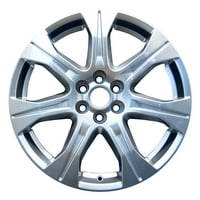 Rekovna oem aluminijumski aluminijski kotač, hiperzilver, odgovara 2010- Cadillac SRX
