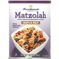 Foodman's Matzolah Granola doručak sa javorovim orahom & Nosh, Oz