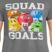 & M's muški Logo Squad grafičke majice sa kratkim rukavima, 2 pakovanja
