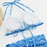 Tking Fashion Womens SHIMSUITS Tenk Pint Bikini Set Tie Boide Snimming Tri kupaći kostim kupaći kupaći