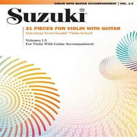 Za violinu s gitarom: odabir iz suzukijskog školske količine violine 1, 2, a za violinu s gitarom pratnje