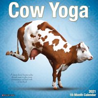 Willow Creek Press Cow joga zidni kalendar