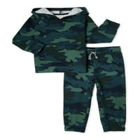 Wonder Nation Baby and Toddler Dječji duks i jogger set outfit Set, dvodijelni, veličina 12m-5t