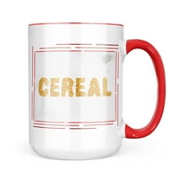 Neonblond cerealnu kukuruzni pahuljice Keal krig poklon za ljubitelje čaja za kavu