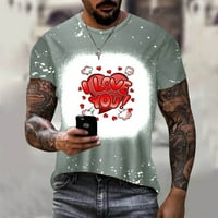 TKing Fashion Mens Shirts New Printed T-shirt Muška Casual kratki rukav Odjeća Street Hip-hop 3D štampani Top Shirts za muškarce