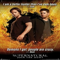 Supernatural - Citati zidni poster sa push igle, 22.375 34