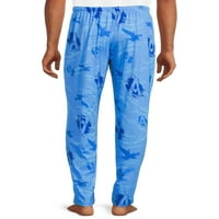 Avatar muške grafičke pantalone za spavanje