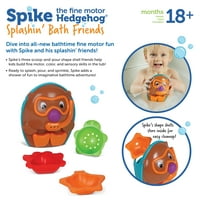Resursi za učenje Spike the fine Motor Hedgehog® Splashin Bath Friends,, ages Months+, igračke za učenje mališana, dječaci i djevojčice