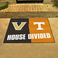 Vanderbilt - Tenneessee Kuća podijeljena tepih 33,75 x42.5