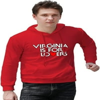 Virginia je za zaljubljene muške duge rukave modni pulover duks sa kapuljačom