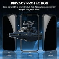 [za iPhone iPhone iPhone Pro Zaštita ekrana za zaštitu od špijunskog kaljenog stakla